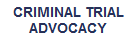CRIMINAL TRIAL ADVOCACY COURSE