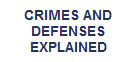 CRIMES & DEFENSES